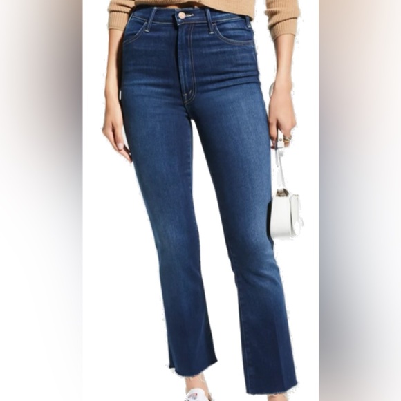 MOTHER High Rise Blue Jeans - Picture 1 of 7